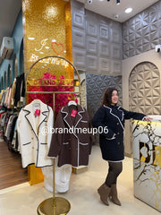 Woolen Coat With Golden Button (IMP-250)