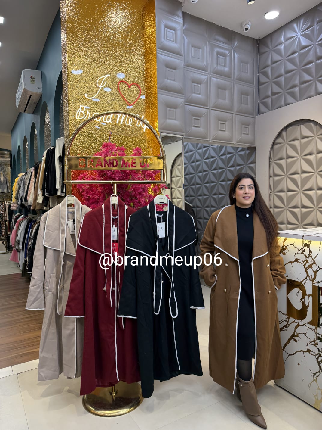 Woolen Overcoat With Belt (IMP-439)