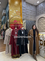 Woolen Overcoat With Belt (IMP-439)