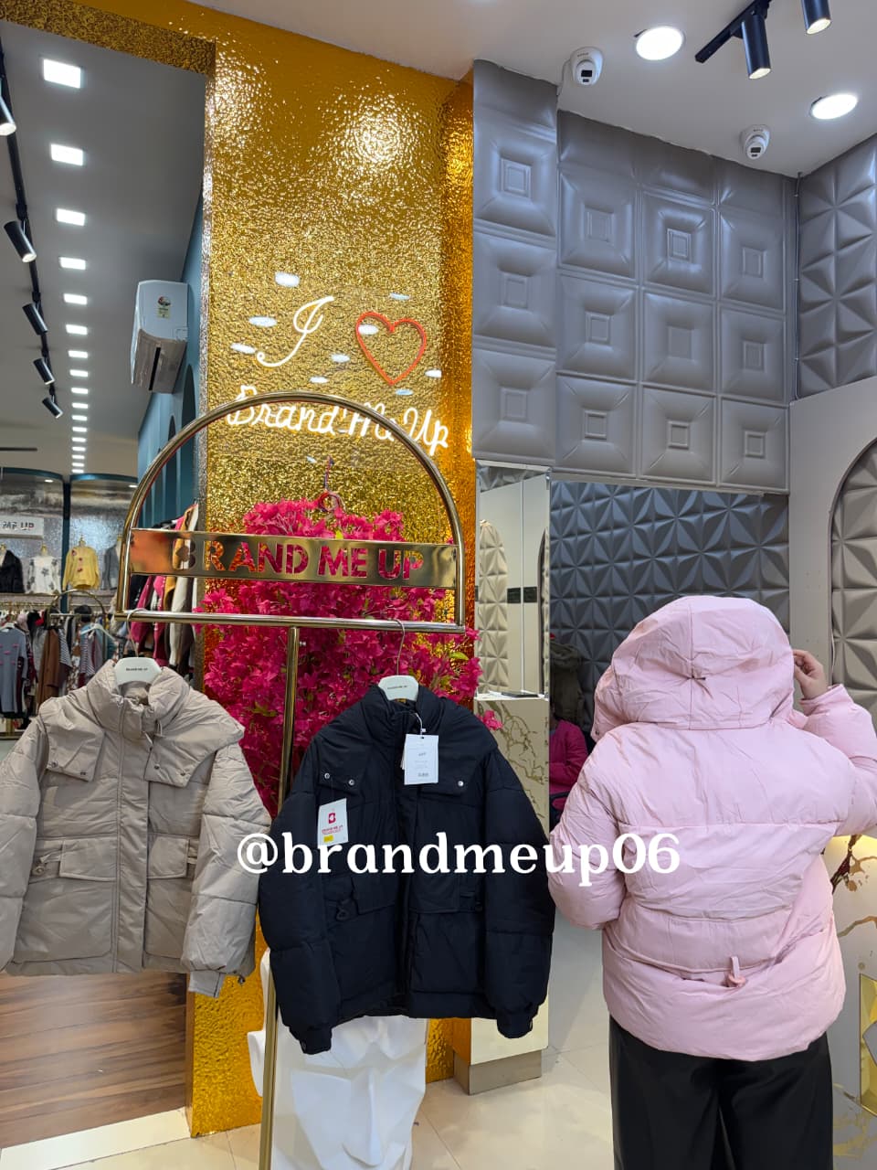 Puff Jacket With Hoodie (CODE-615) (IMP-382)