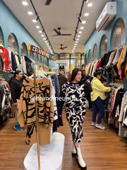 WOOLEN PRINTED SKIRT SET (IMP-619)