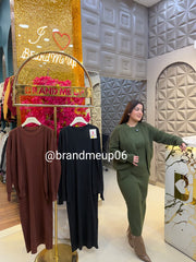 Woolen Dress With Shrug (IMP-308)