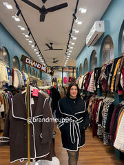 Long Coat With Belt PLAIN (IMP-244)