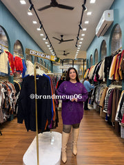 SEQUENCE WOOLEN DRESS (IMP-733) GOLDEN LINO