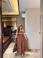 Rayon Maxi Dress (DRESS-323)