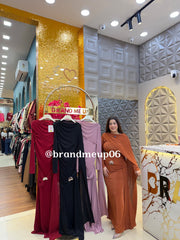 IMPORTED CAPE DRESS (PRM-813)