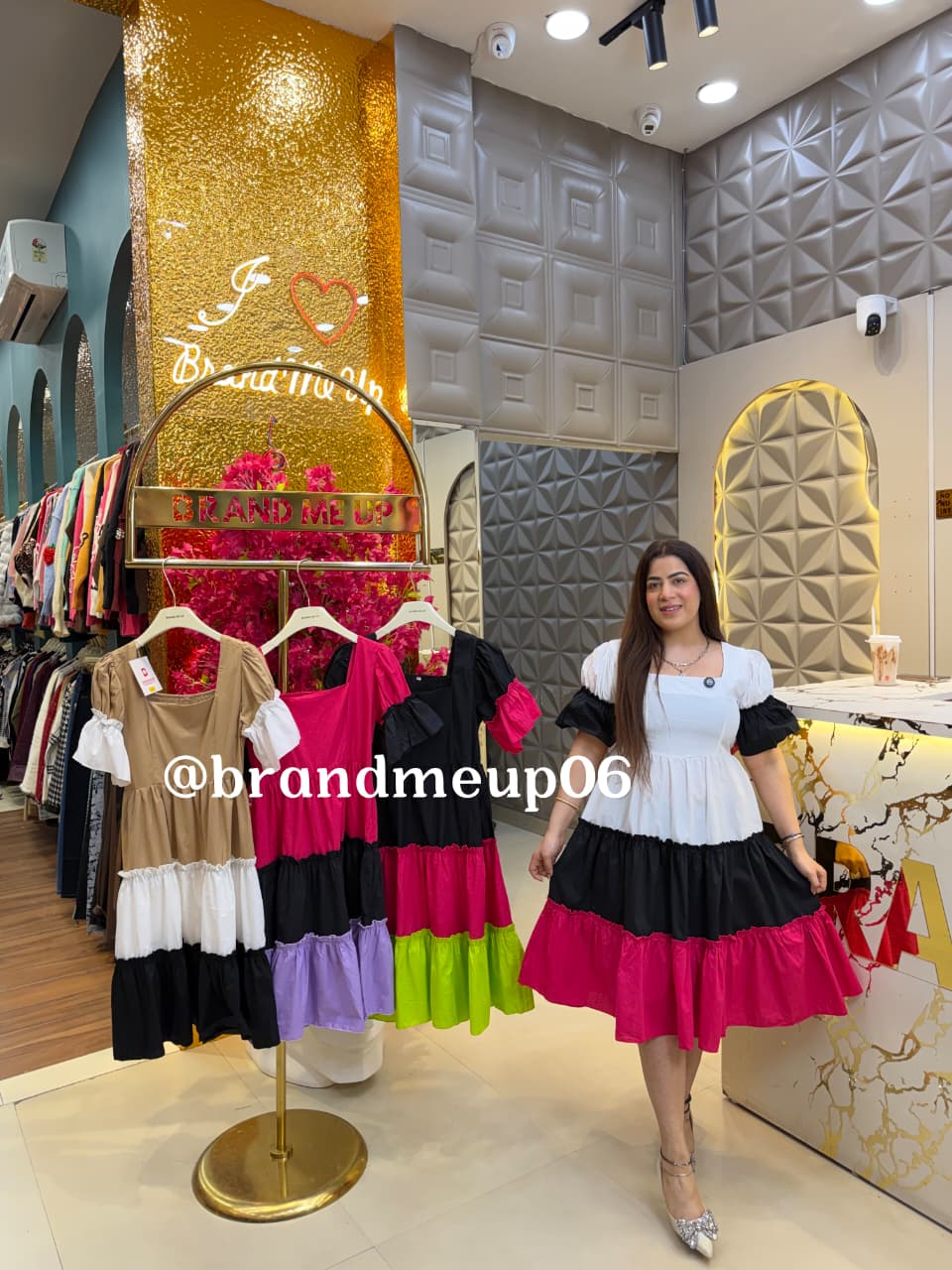 COTTON FRILL DRESS (DRESS-335)