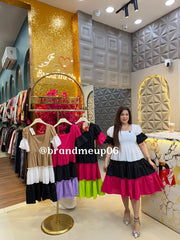 COTTON FRILL DRESS (DRESS-335)