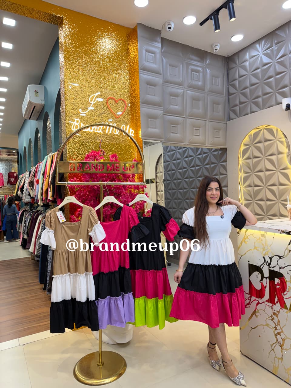 COTTON FRILL DRESS (DRESS-335)