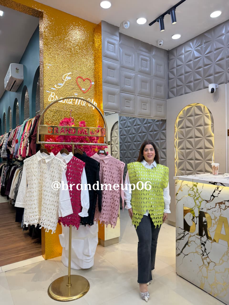 Shirt With Crochet Top (PRM-356)