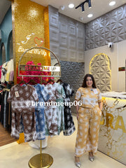 Cotton Printed Cord (SET435)