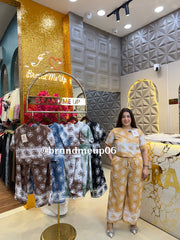 Cotton Printed Cord (SET435)