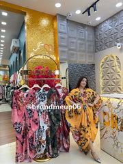 Printed Kaftan Dress (DRESS-332)