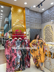 Printed Kaftan Dress (DRESS-332)