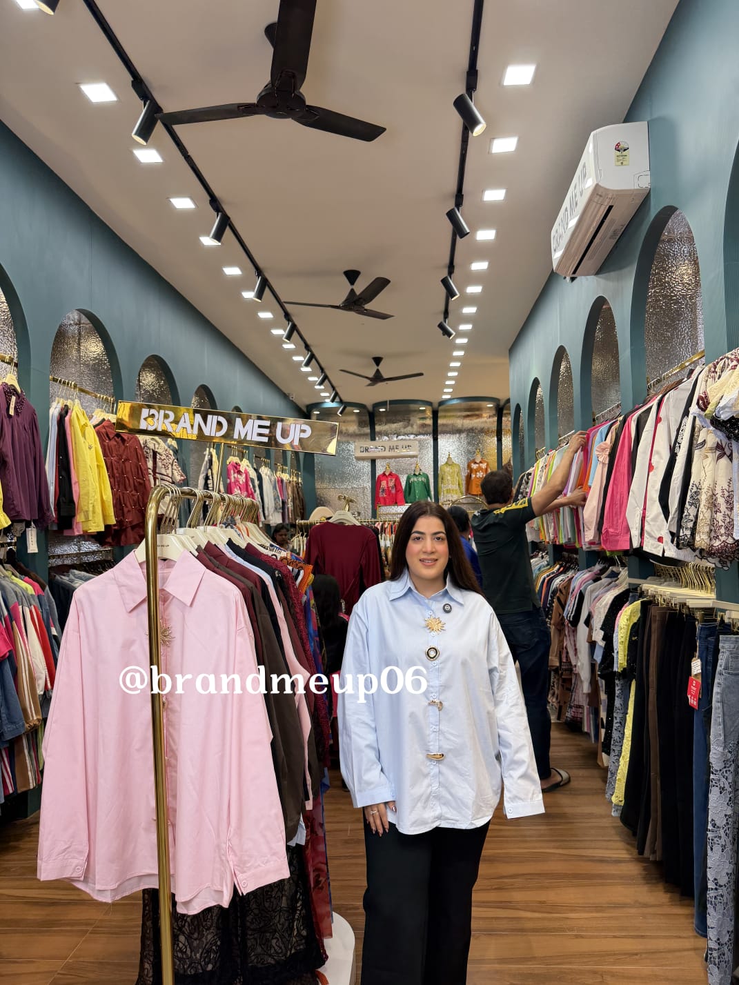 COTTON WITH DETACHABLE BROOCH (PRM-822) FLOWER