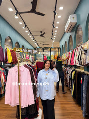 COTTON WITH DETACHABLE BROOCH (PRM-822) FLOWER