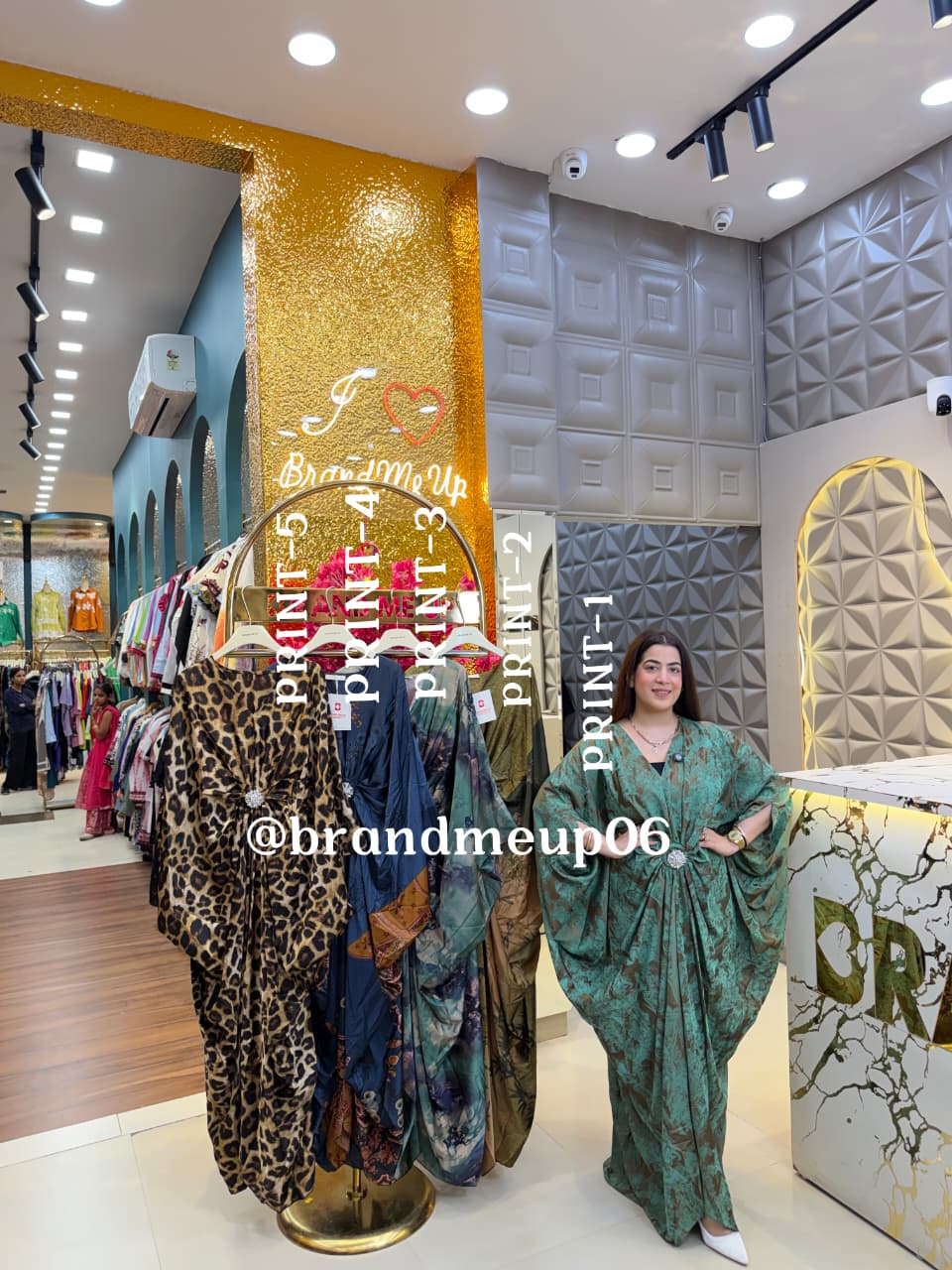 DESIGNER KAFTAN DRESS (PRM-835)