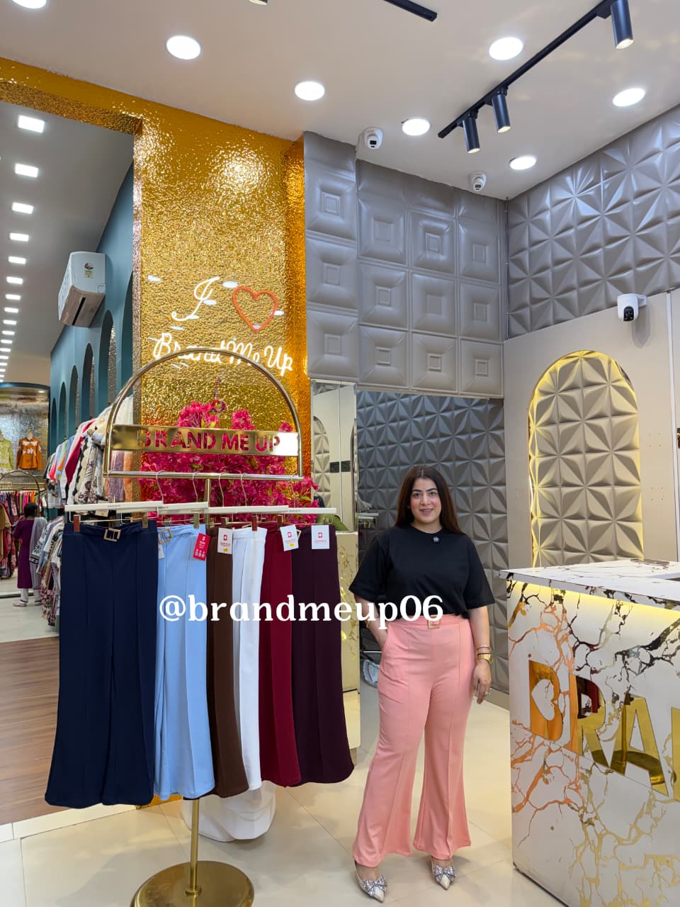 PLAIN BUCKLE PANT (PRM-842)