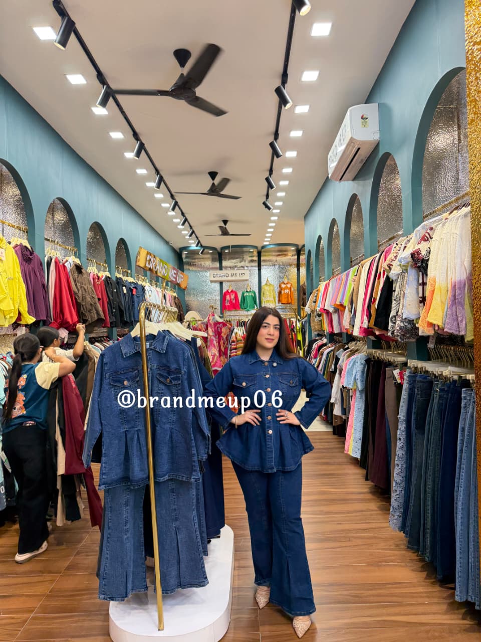 ‘VELA’ 2PCS DENIM CORD (PRM-864)