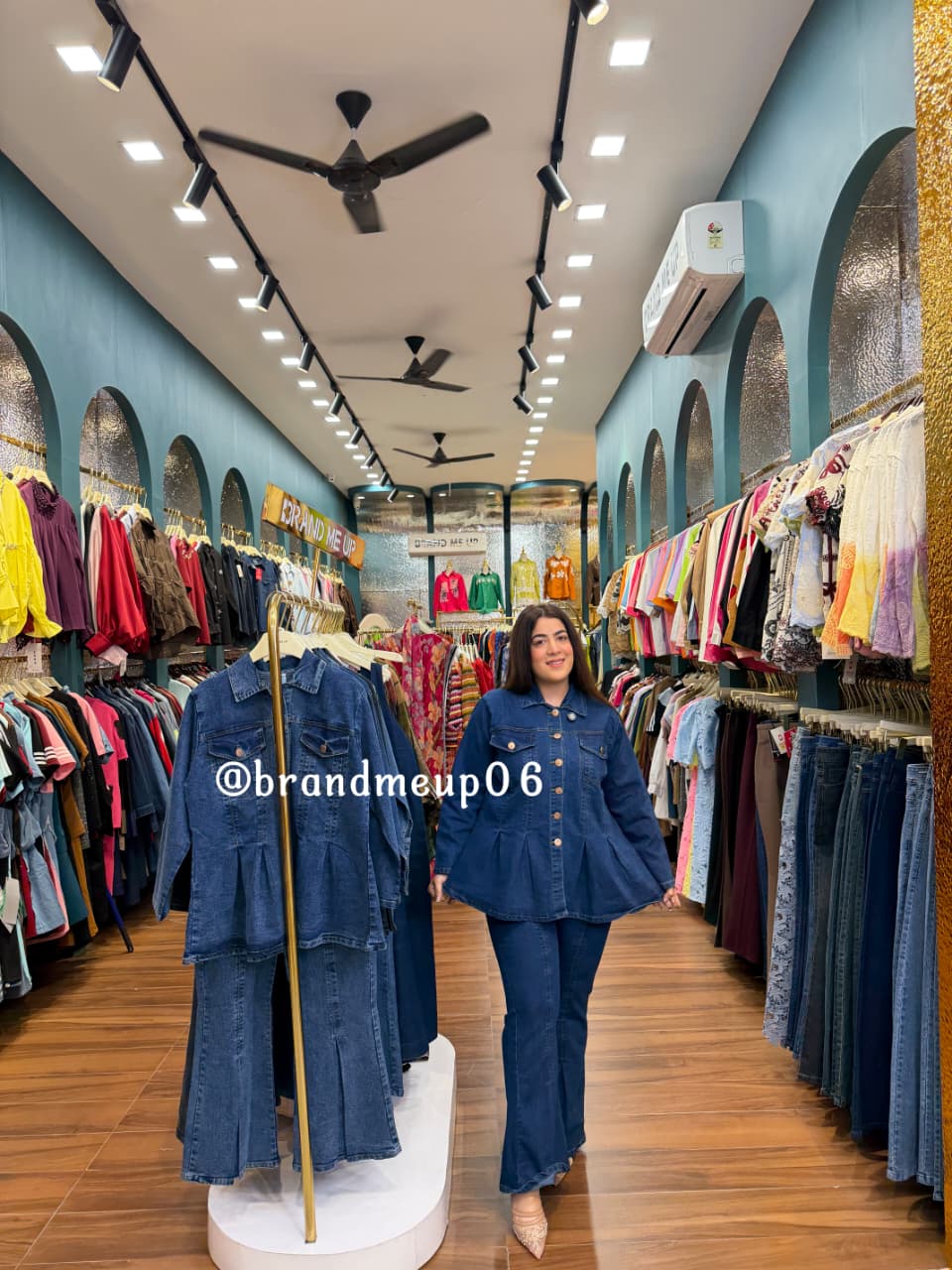 ‘VELA’ 2PCS DENIM CORD (PRM-864)