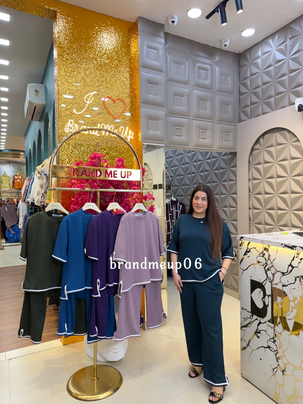 Imported Stretchable Cord With Pockets (SET420)