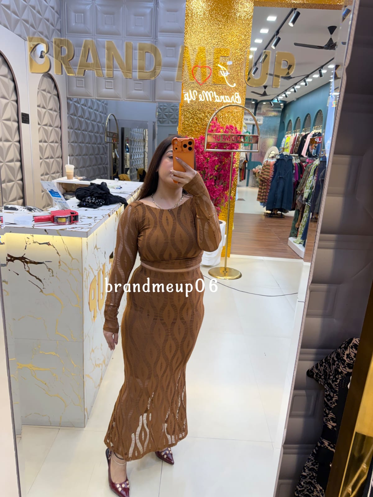 LACE FABRIC SKIRT SET (DRESS-354)