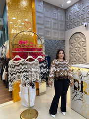 CROCHET DESIGNER TOP  (PRM-899)