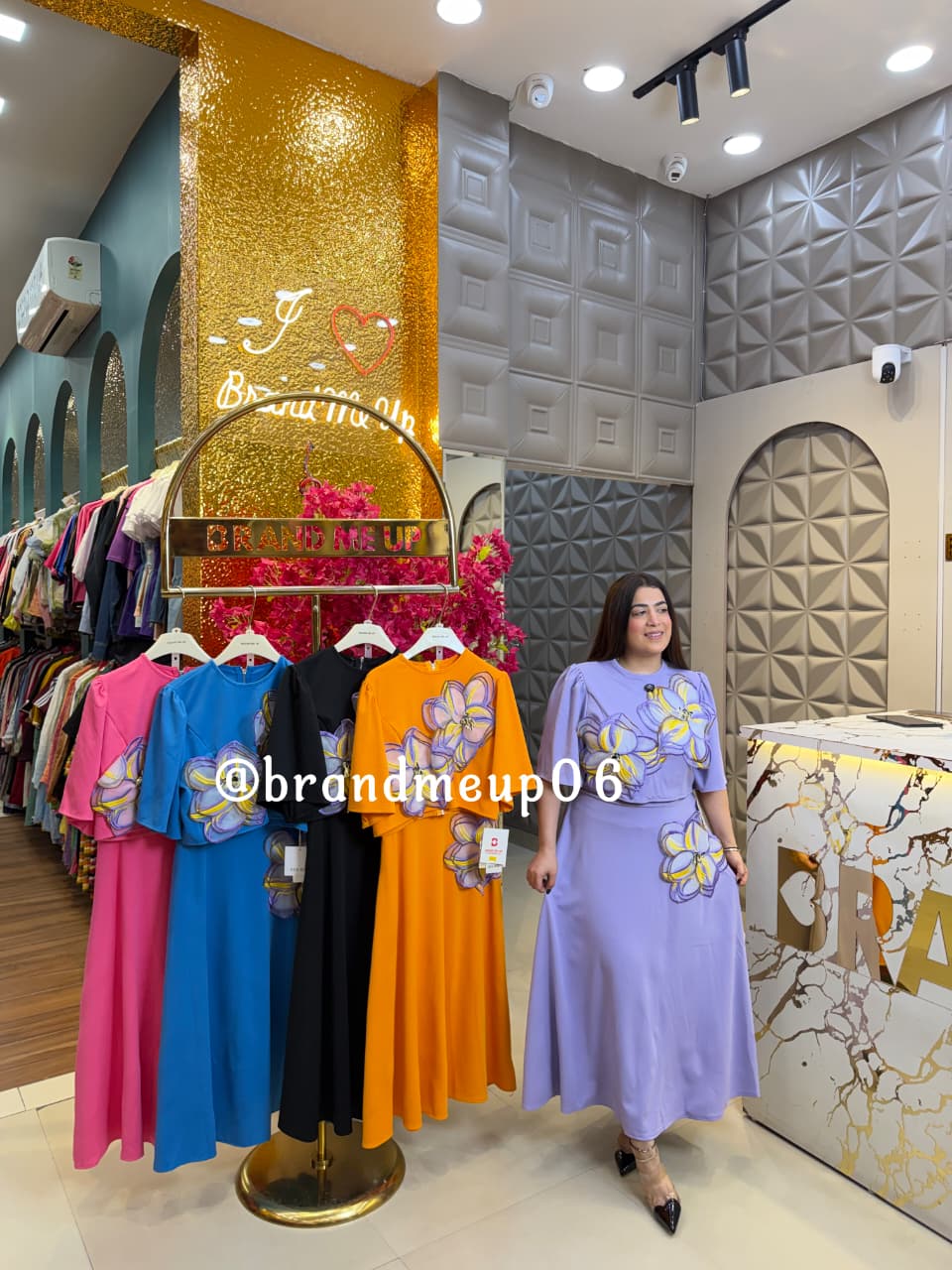 ‘DIMPLE’ 2PCS SKIRT SET  (CODE- 66188) (PRM-1000)