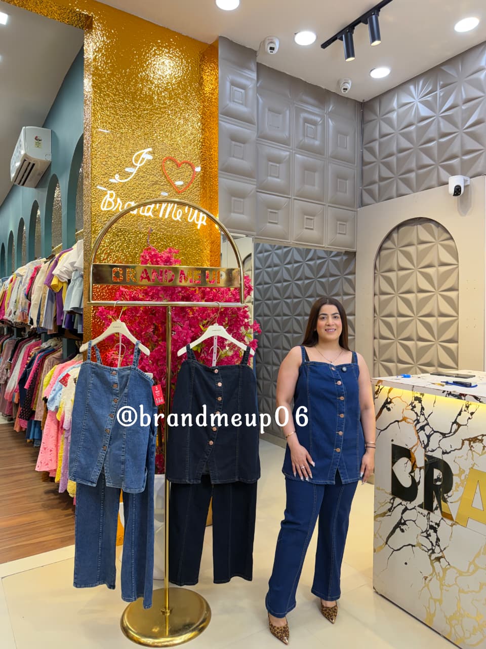 ‘DREAMLINE’ 2PCS DENIM CORD (SKU-30) (CODE-15066)
