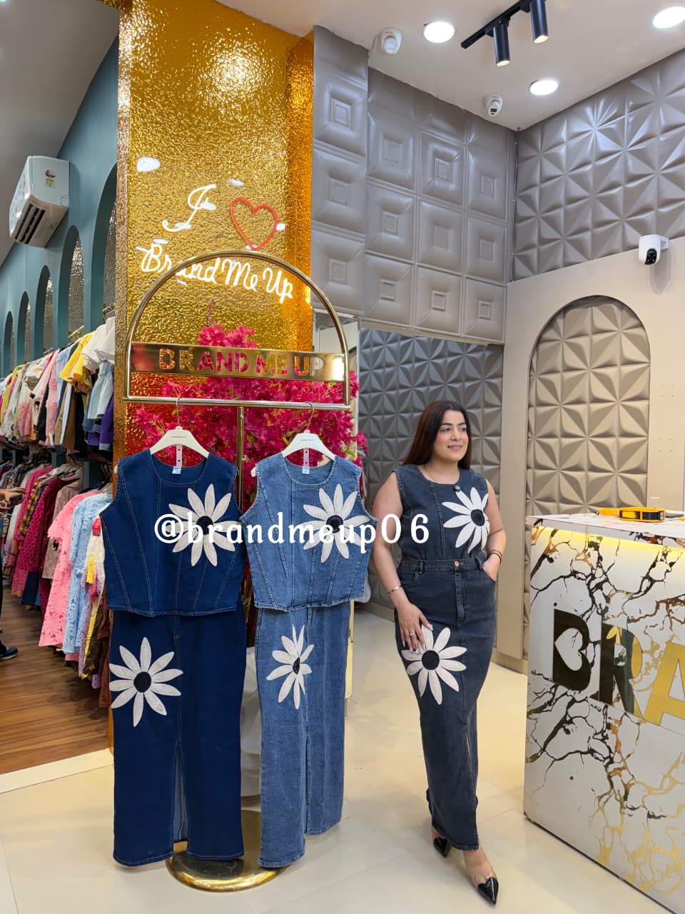 ‘CHIC’ 2PCS DENIM SKIRT SET (PRM-920)