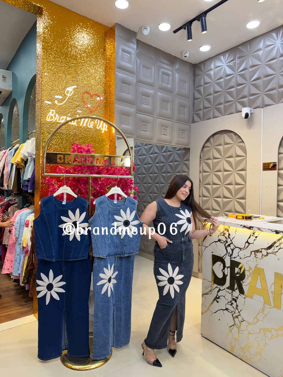 ‘CHIC’ 2PCS DENIM SKIRT SET (PRM-920)