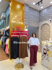 HIGH WAIST BUTTON PANTS (PRM-950)