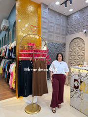 HIGH WAIST BUTTON PANTS (PRM-950)