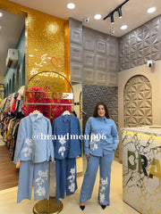 ‘CHICABOO’ 2PCS DENIM CORD SET (SKU-22)