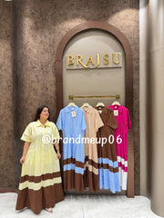‘OBMBRE’ COTTON MAXI DRESS (SKU-280)