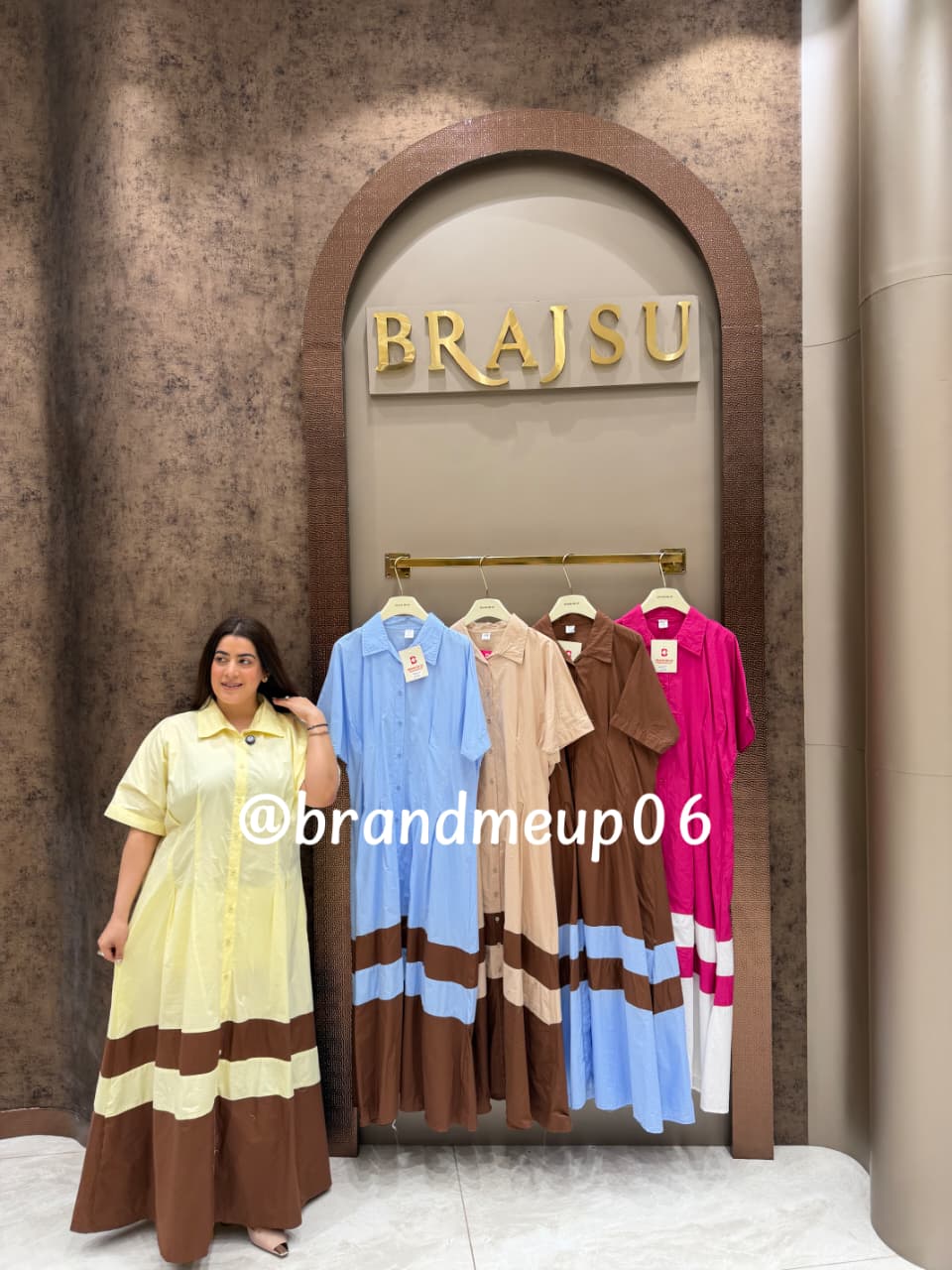 ‘OBMBRE’ COTTON MAXI DRESS (SKU-280)