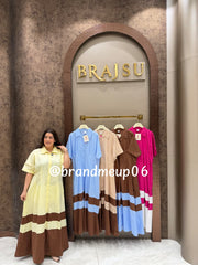 ‘OBMBRE’ COTTON MAXI DRESS (SKU-280)