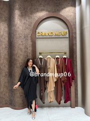 ‘BELLA’ RHINESTONE KAFTAN DRESS  (CODE 0950) (PRM-933)