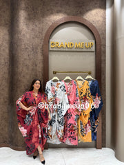 Printed Kaftan Dress (DRESS-332)