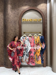 Printed Kaftan Dress (DRESS-332)