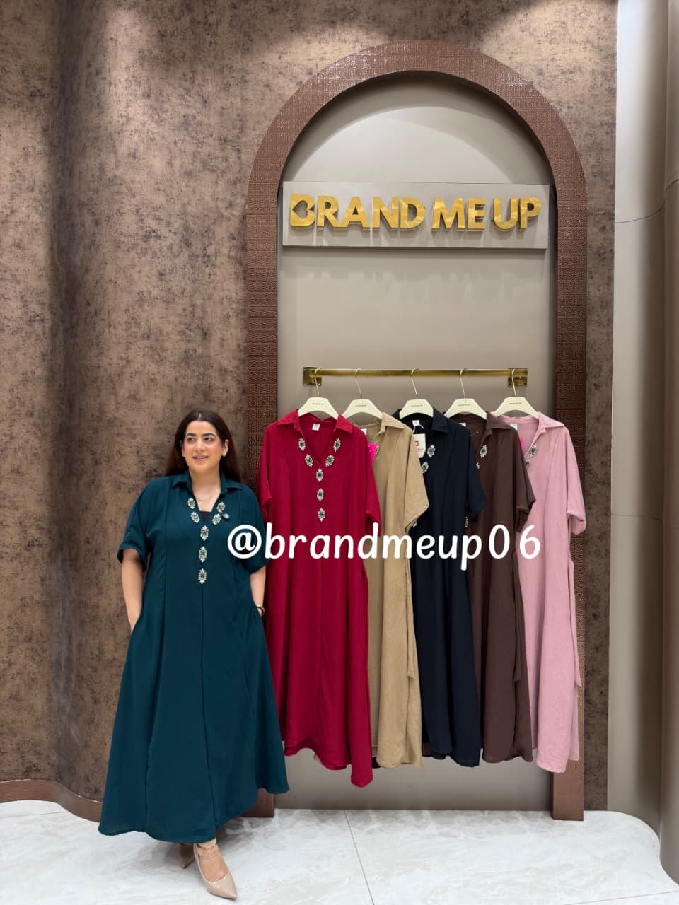 ‘BEAT’ LONG MAXI DRESS WITH POCKET (SKU-290)