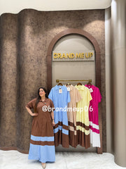 ‘OBMBRE’ COTTON MAXI DRESS (SKU-280)