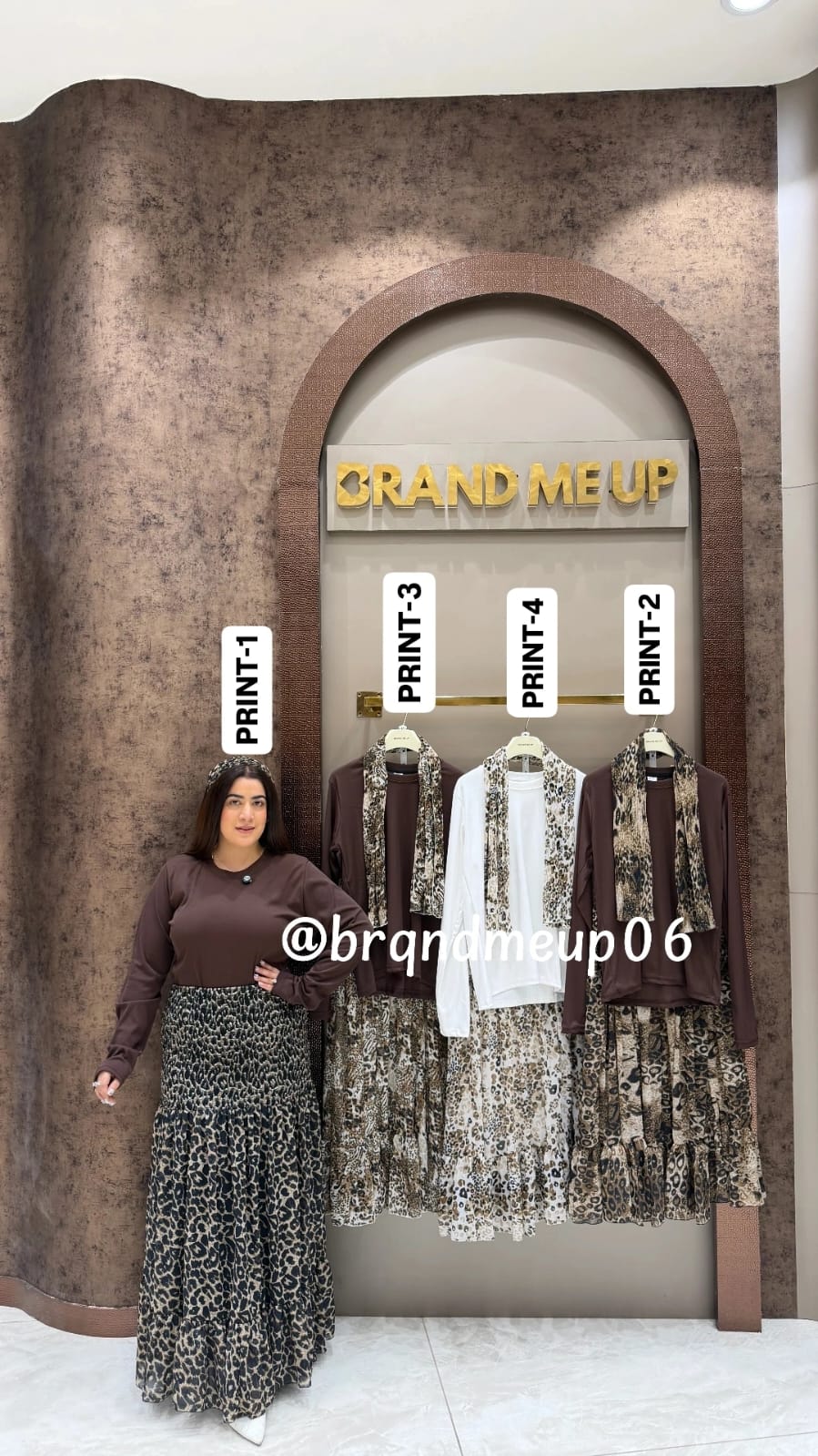 ‘MIRELLE’ 3PCS SKIRT SET WITH SCARF (SKU-314)