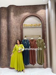 ‘DOLL FIT’ LONG MAXI DRESS (SKU-174)