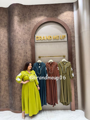 ‘DOLL FIT’ LONG MAXI DRESS (SKU-174)