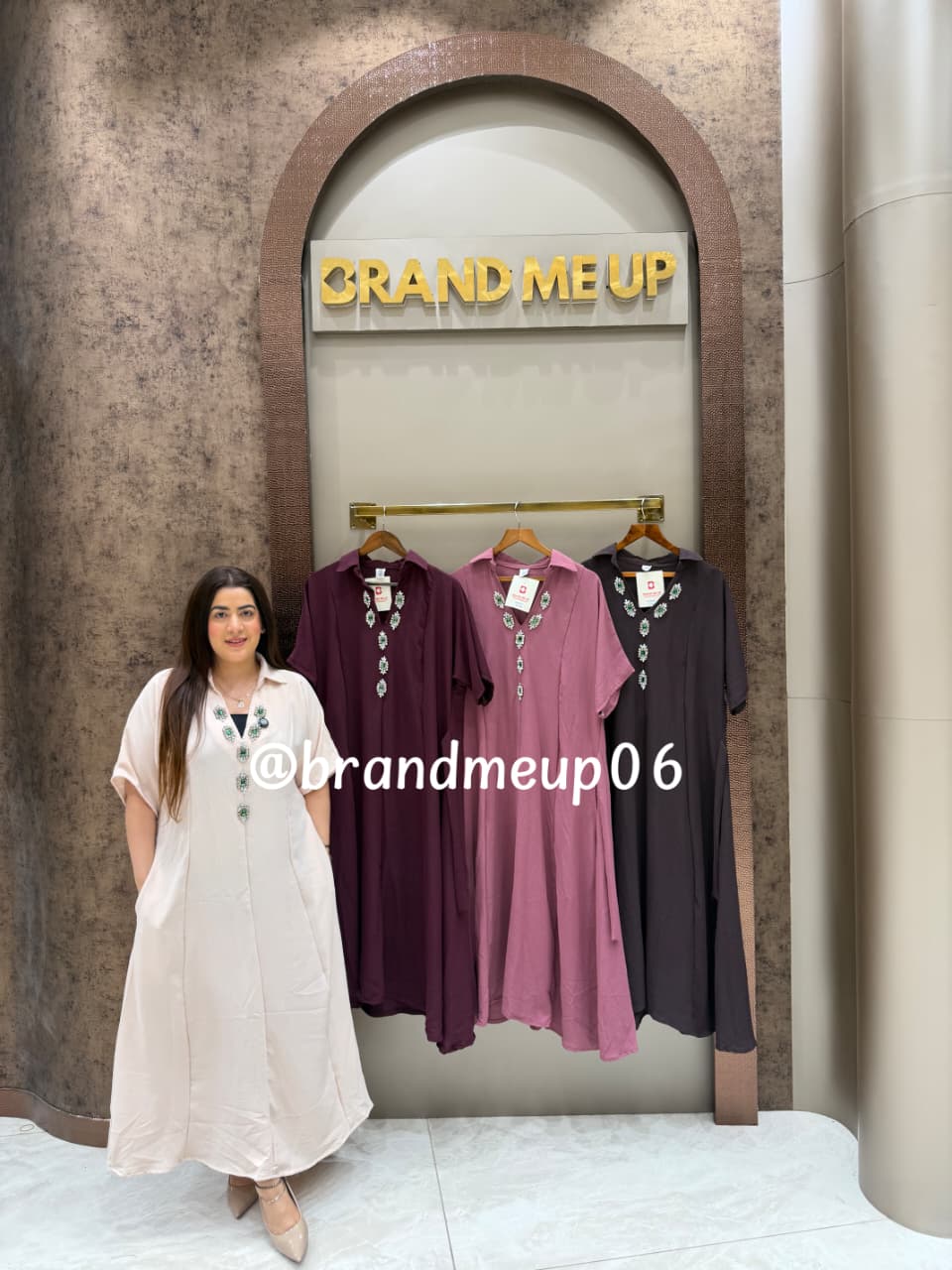 ‘BEAT’ LONG MAXI DRESS WITH POCKET (SKU-290)