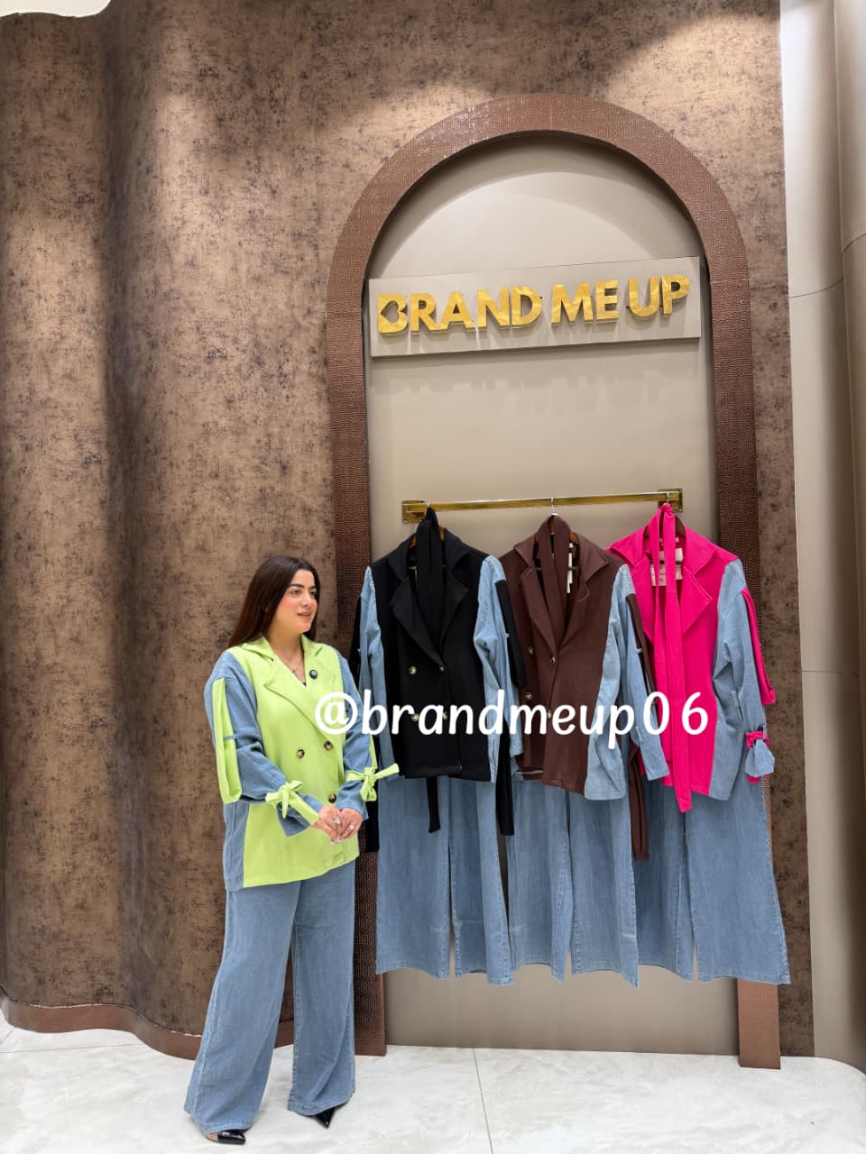 IMPORTED DENIM CORD SET (PRM-713)