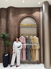 'KAIRA' 2PCS  STRIPE PREWINTER CORD (SKU-322)