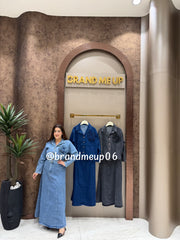LUSHIE’ 2PCS DENIM SKIRT SET (PRM-966)