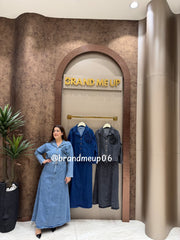 LUSHIE’ 2PCS DENIM SKIRT SET (PRM-966)